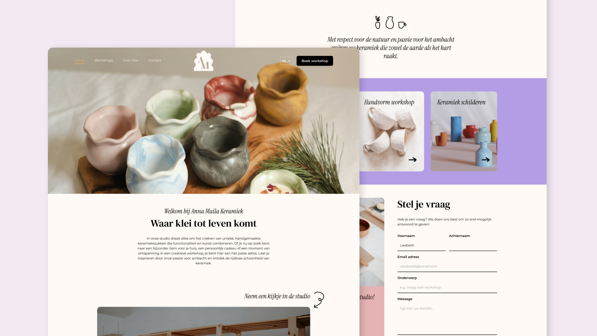 Anna Maila Keramiek Branding