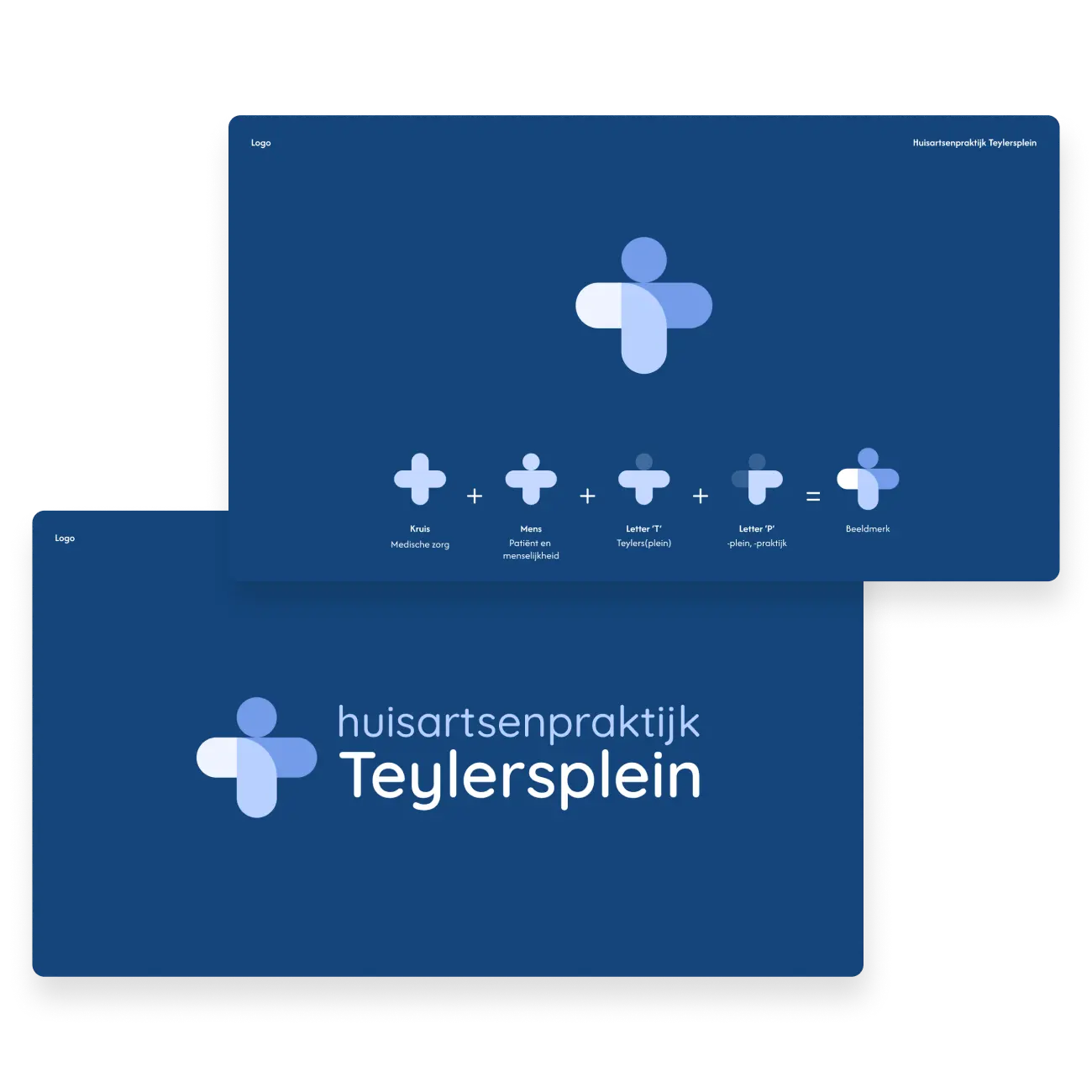 Huisartsenpraktijk Teylersplein logo ontwerp