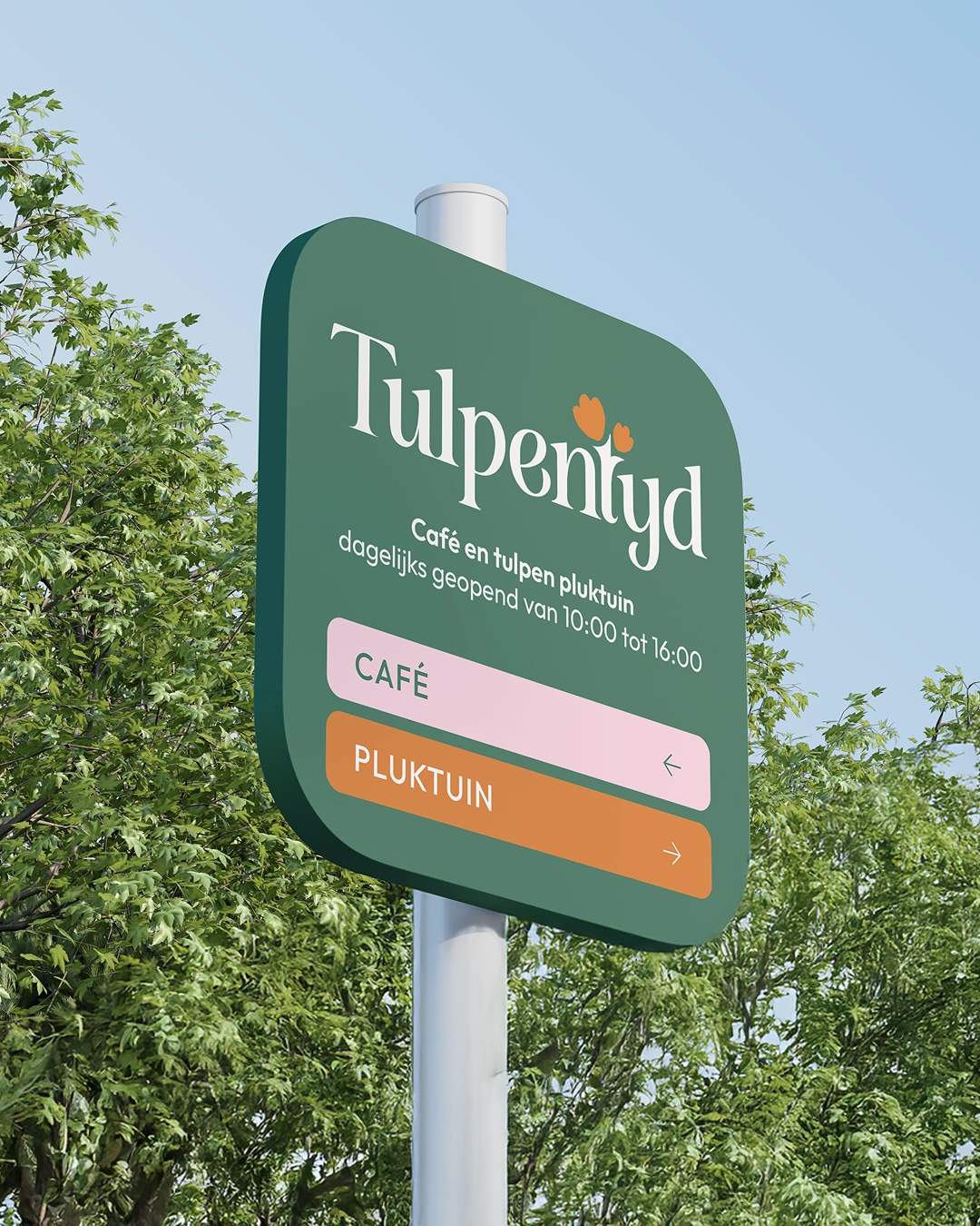Tulpentijd signage