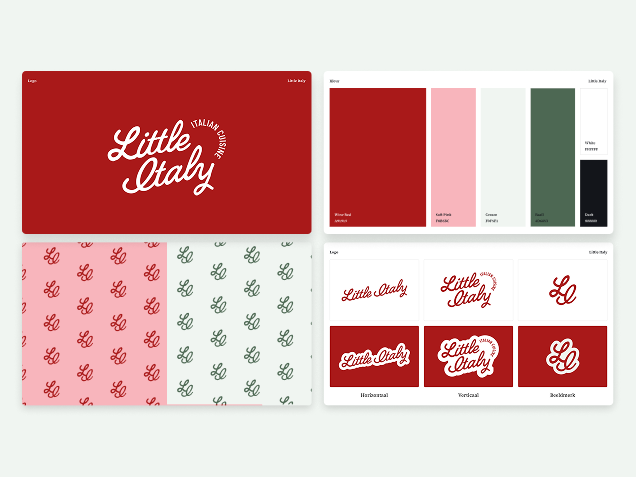 Logo Branding Little Italy